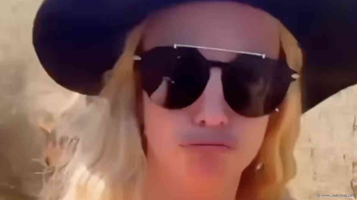 Britney Spears suffers X-rated wardrobe mishap as she reveals her latest mode of transportation after DUI drama