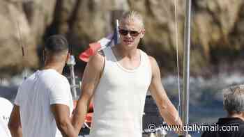 Erling Haaland's Mediterranean jaunt continues as Man City star stays at five-star hotel which has hosted Pablo Picasso and Ernest Hemingway following his starring role at World Cup with Norway