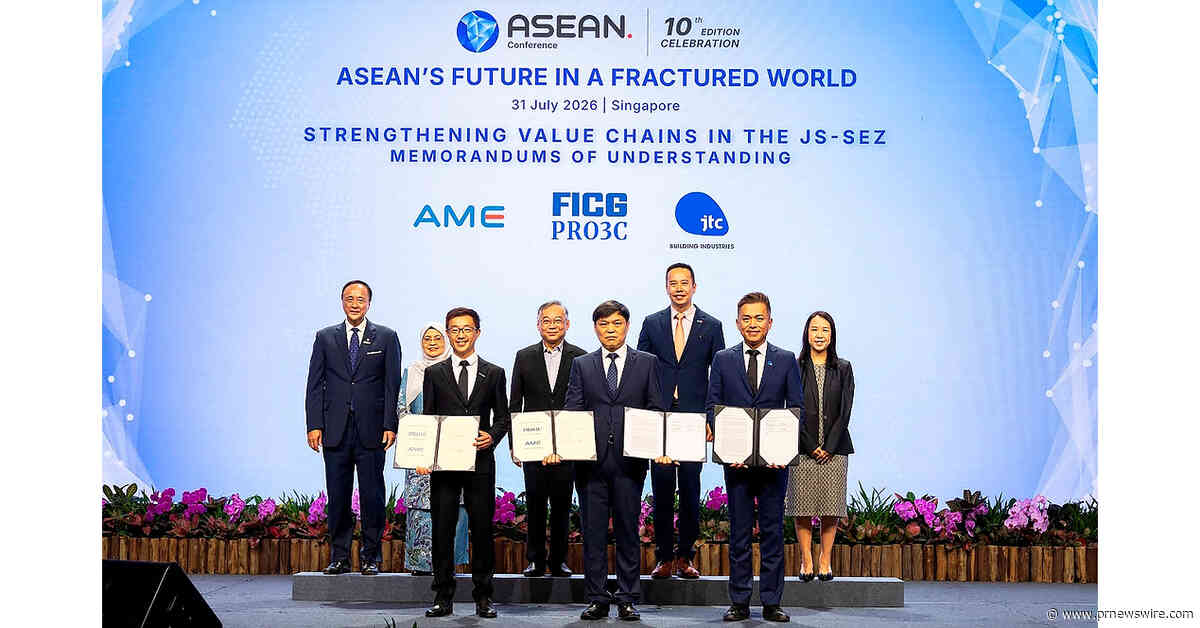 FICG Strengthens ASEAN Presence Through Strategic Partnerships with AME and JTC