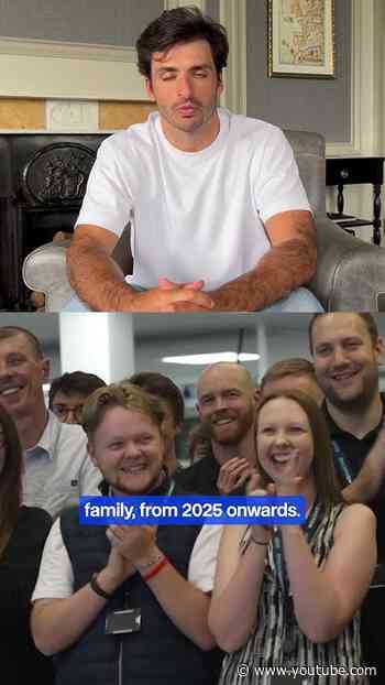 On this day in 2024, we announced Carlos would be joining us 💙 #f1