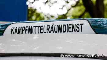 Schockfund in Isen: Spielende Kinder finden Mörsergranate in Bachbett