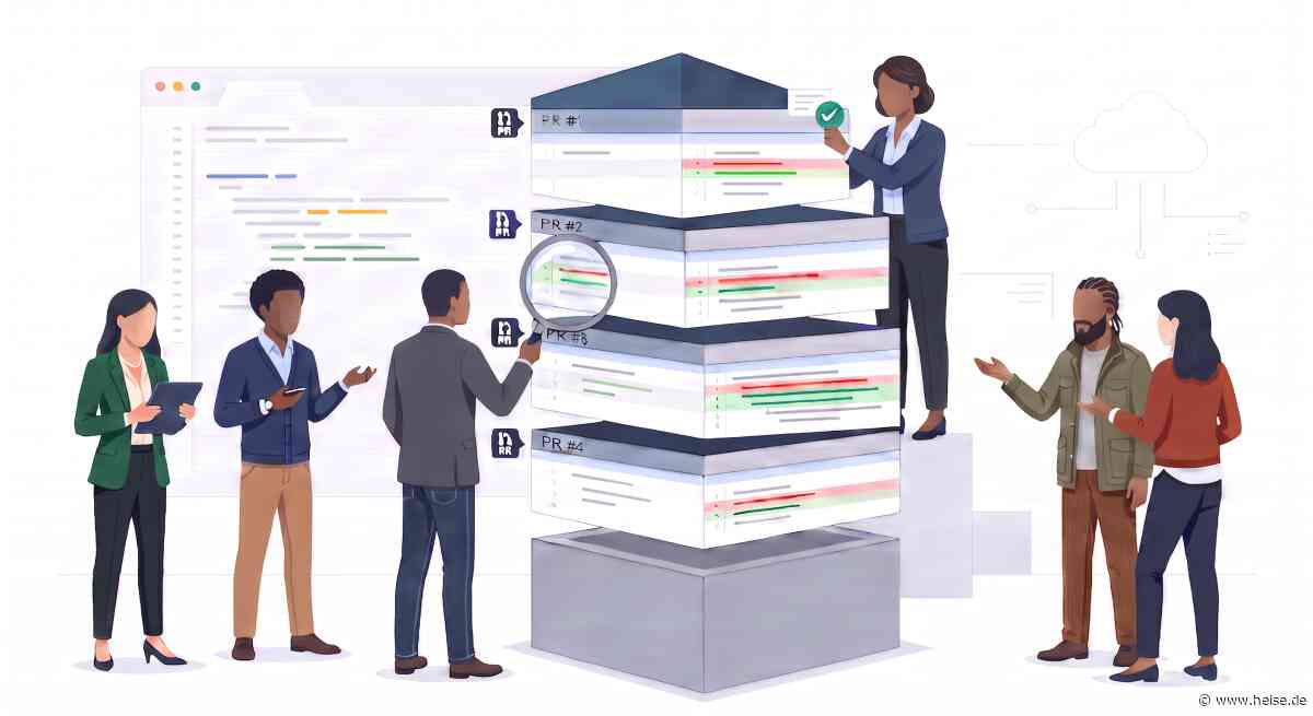 GitHub vereinfacht große Codeänderungen: Stacked Pull Requests als Preview