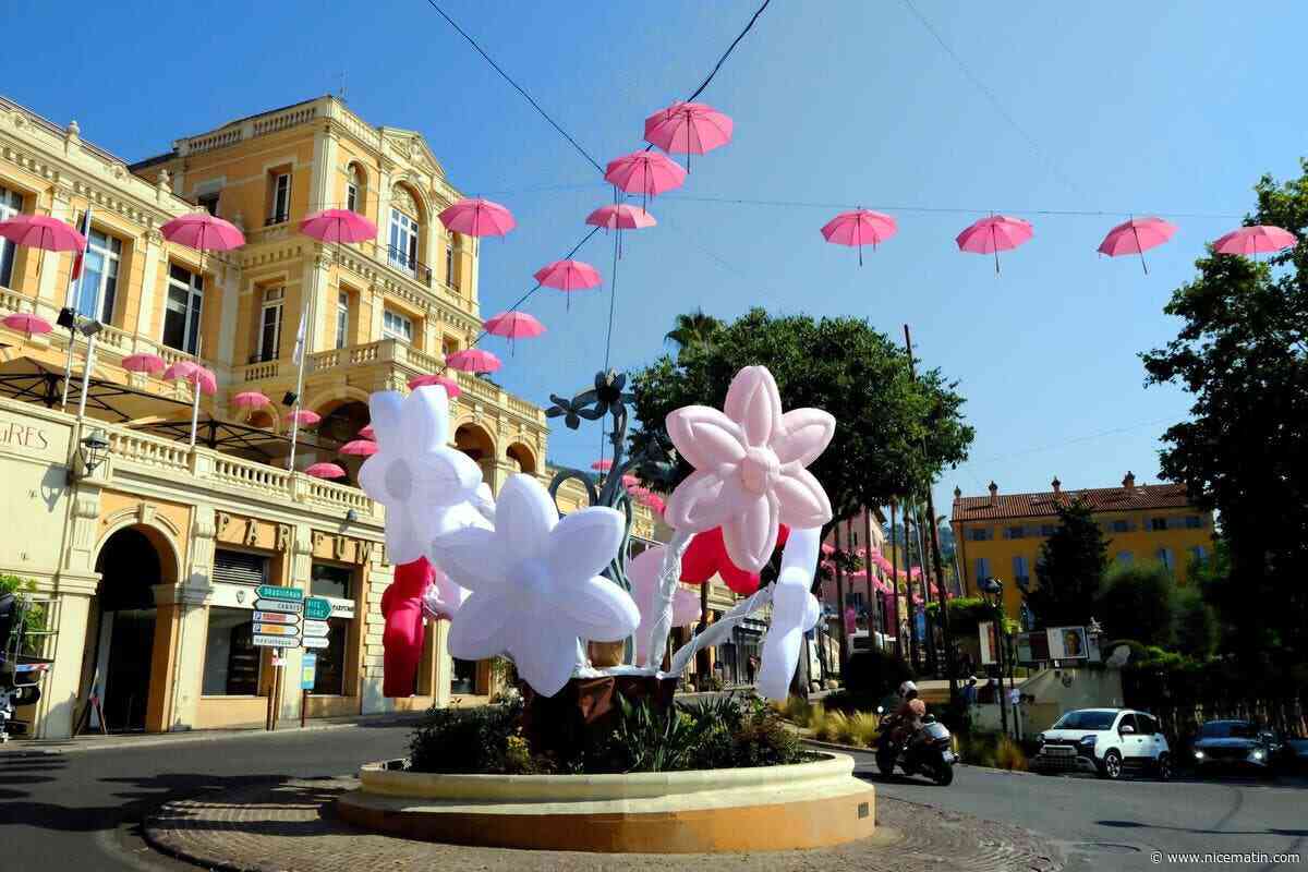 Lune géante, énormes plantes lumineuses et pluie de fleurs : zoom sur les derniers préparatifs de la décoration pour la Fête du jasmin, confiée à une petite entreprise de Grasse