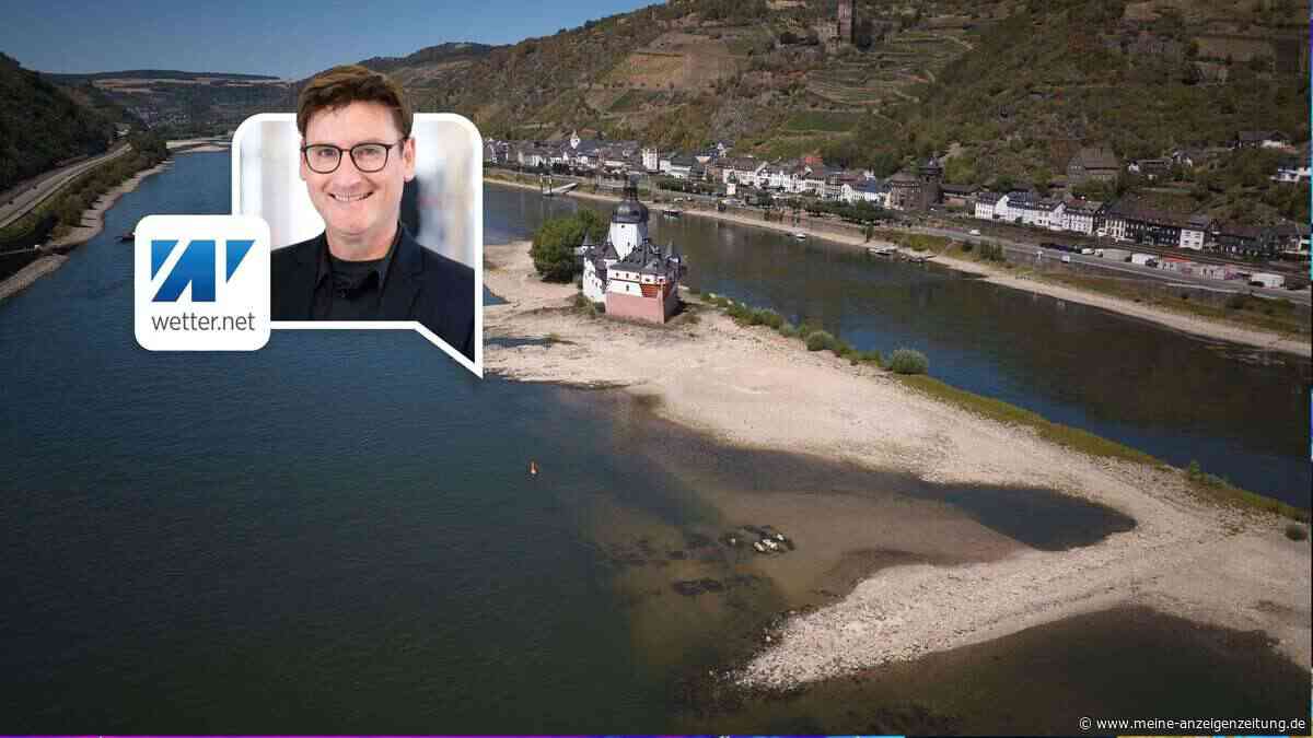 Rhein wird zum Rinnsal: Pegel fällt viel zu früh auf einen historischen Tiefstand