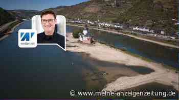 Rhein wird zum Rinnsal: Pegel fällt viel zu früh auf einen historischen Tiefstand