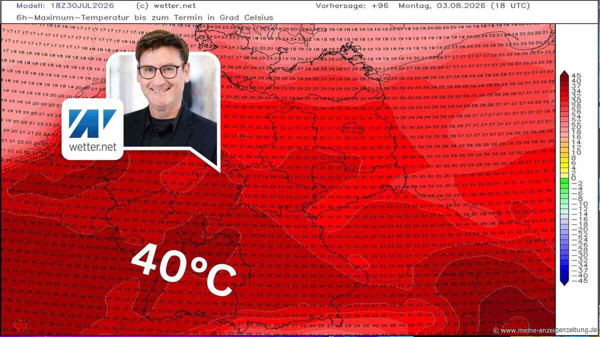 Nächste 40-Grad-Hitze rollt heran und Sommer startet neu durch – konkreter Tag im Fokus