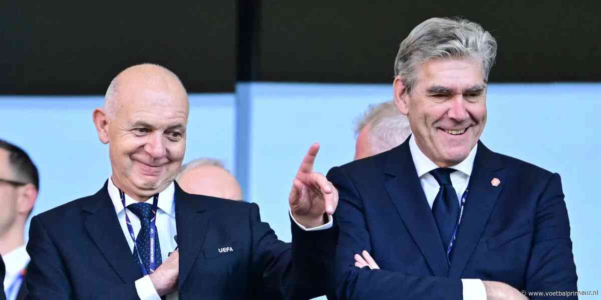 KNVB-voorzitter Paauw zet deur naar breuk met Infantino open: 'Bijna een nee'