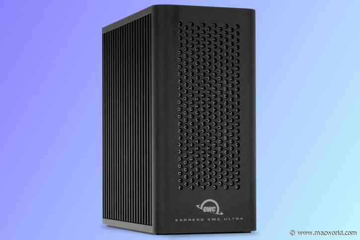 OWC Express 4M2 Ultra review: Fast and handsome 80Gbps NVMe RAID