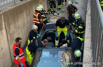 FW-M: Technische Rettung in Tiefgaragenzufahrt