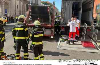 FW-M: Ungewöhnliche technische Rettung nach Verkehrsunfall (Altstadt)