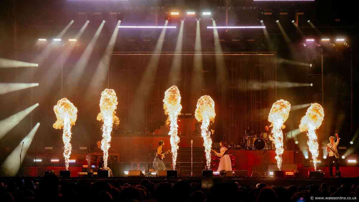 Defiant Biffy Clyro shout out 'special' Wales in emphatic Cardiff Castle gig full of mayhem and flamethrowers