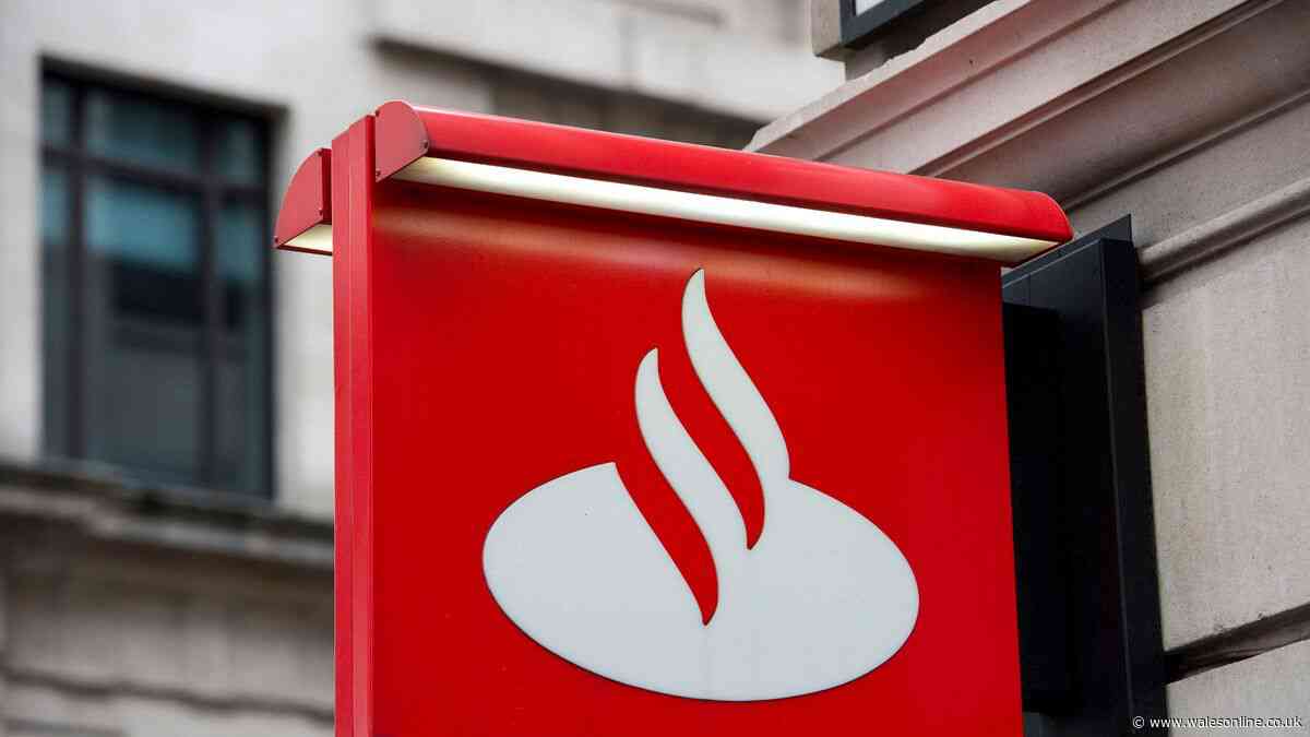 Some Santander customers will see £150 paid into accounts