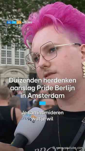 Duizenden herdenken aanslag Pride Berlijn | RTL Nieuws