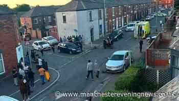 Teen arrested and street cordoned off after Rochdale motorbike crash