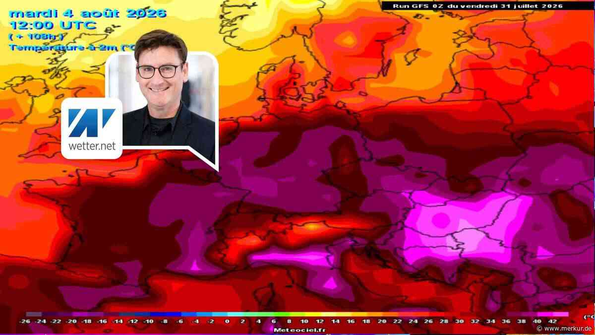 Wüstentag-Armada rollt an und August startet glühend heiß – am Montag kratzt eine Region an den 40 Grad
