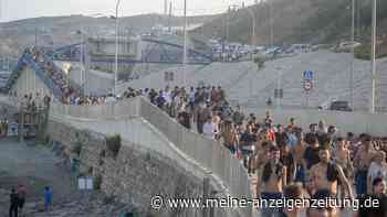 Tausende Migranten in spanischer Exklave Ceuta: Fotos zeigen die Lage vor Ort