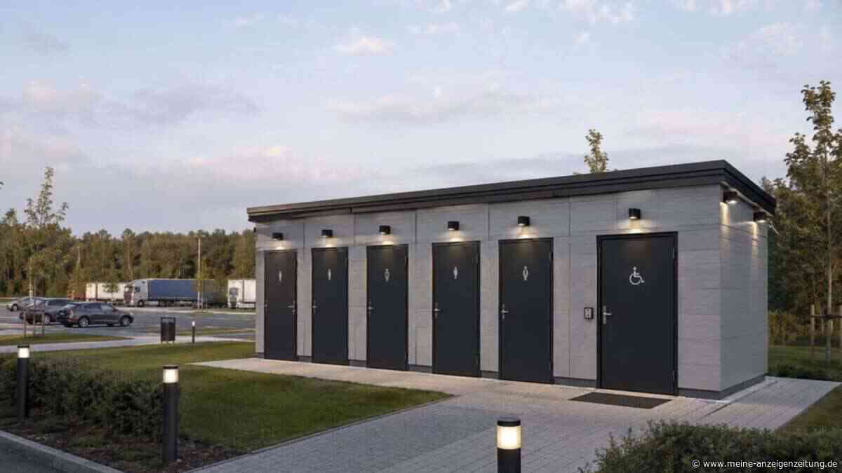 Bund plant Einheits-WC – Autobahn-Rastanlagen