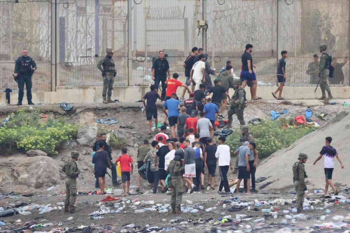 Environ 40.000 migrants traversent la frontière entre le Maroc et l’enclave espagnole de Ceuta