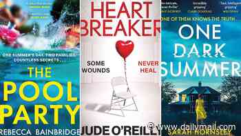 Toxic secrets and dangerous friends in this month's psychos: Heartbreaker by Jude O'Reilly, One Dark Summer by Sarah  Hornsley, The Pool Party by Rebecca Bainbridge