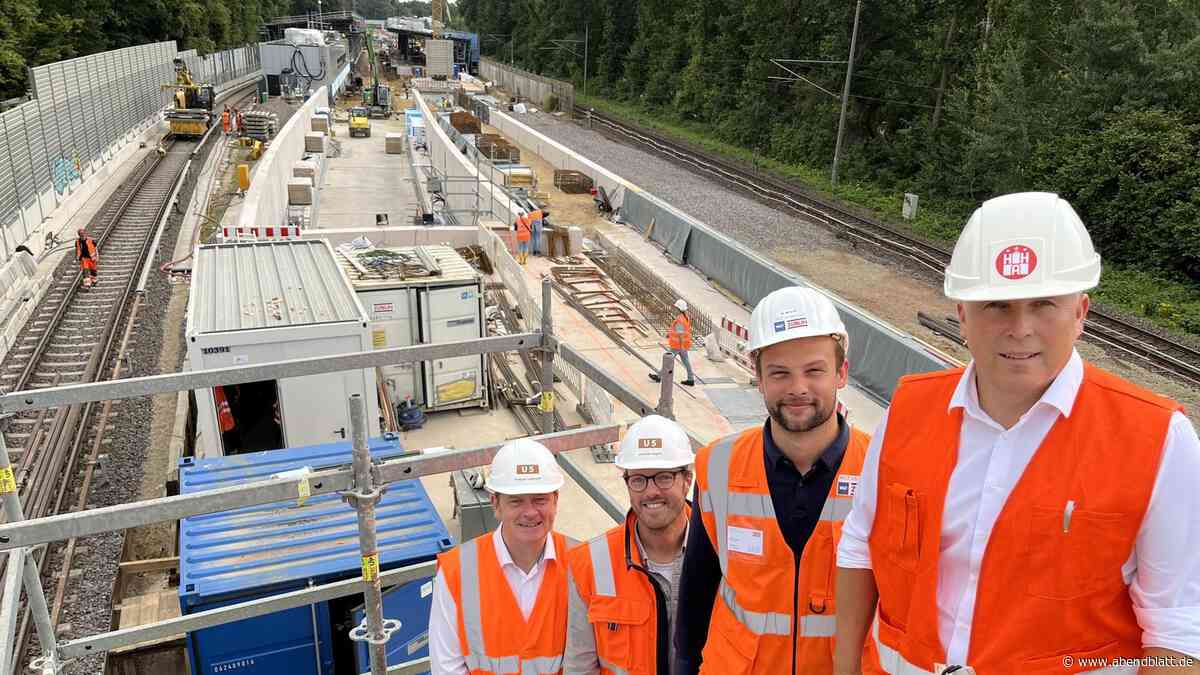Alsterdorf: So wird die U1- und U5-Station Sengelmannstraße bis Oktober umgebaut