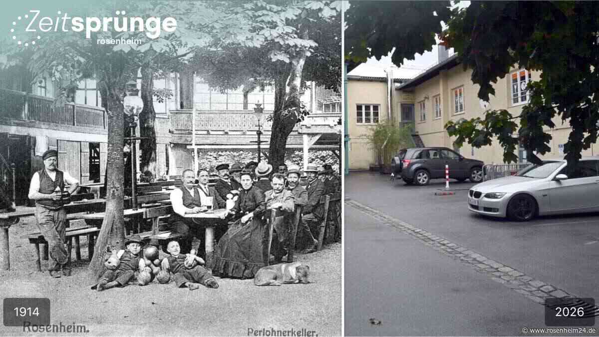 Rosenheimer Zeitsprünge: Am Roßacker – ein Vergnügungsviertel mit unterirdischer Welt