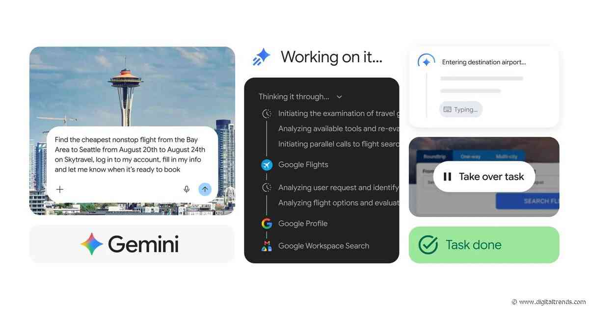 Gemini Spark can now use Chrome logins and saved passwords to run errands on your behalf