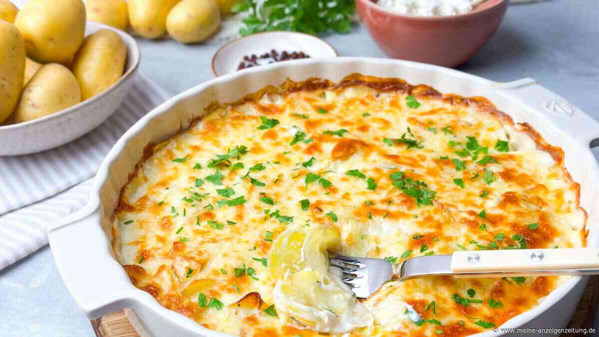 Abendessen mit Restaurant-Qualität: Dieser Kartoffelgratin braucht nur wenige Zutaten