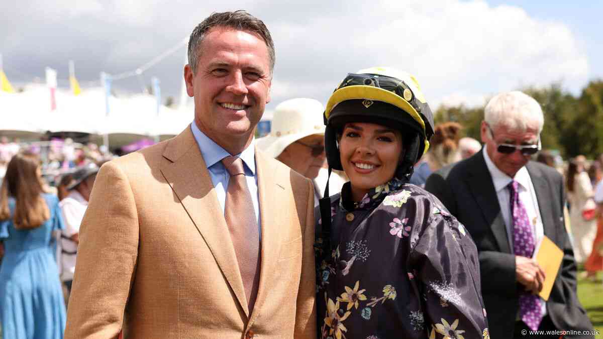 Michael Owen's famous daughter becomes jockey but football icon left unimpressed