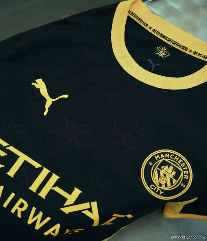 🚨 Manchester City unveil their new away kit!