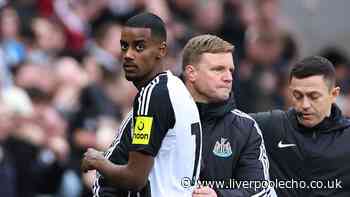 Alexander Isak denied awkward Eddie Howe reunion after making his allegiance clear