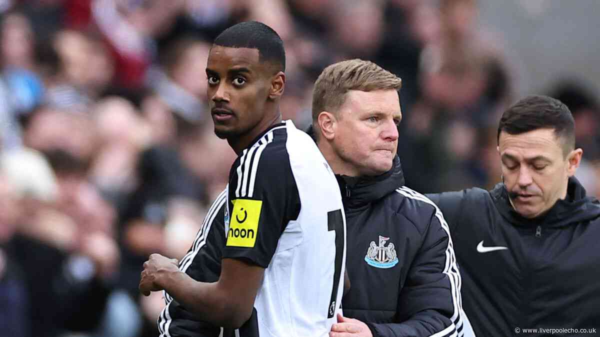 Alexander Isak denied awkward Eddie Howe reunion after making his allegiance clear