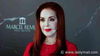 Priscilla Presley, 81, shows off her smooth complexion as she makes a rare appearance at a lifestyle event in Majorca