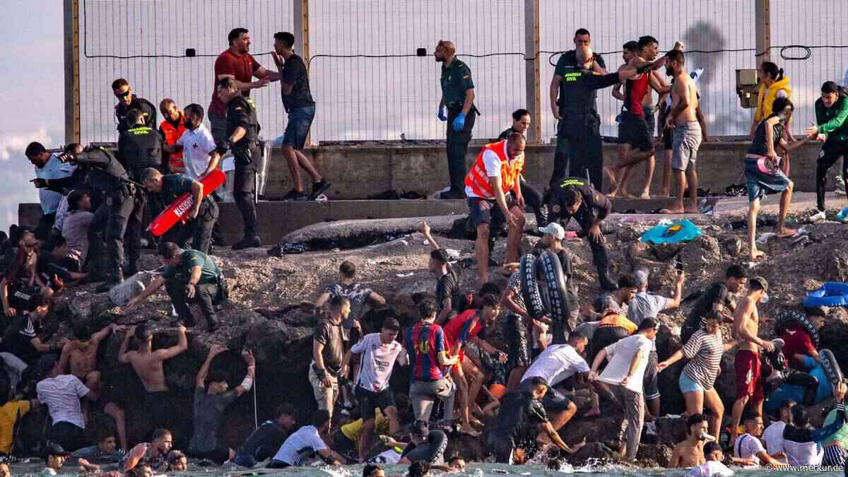 49.000 Migranten stürmen spanische Grenze an einem Tag