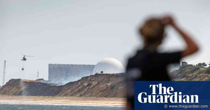 Suffolk wildfire near Sizewell nuclear plant ‘stabilising’ after 24 hours