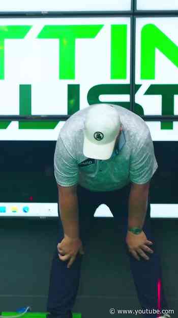 The trick to reading greens 👀