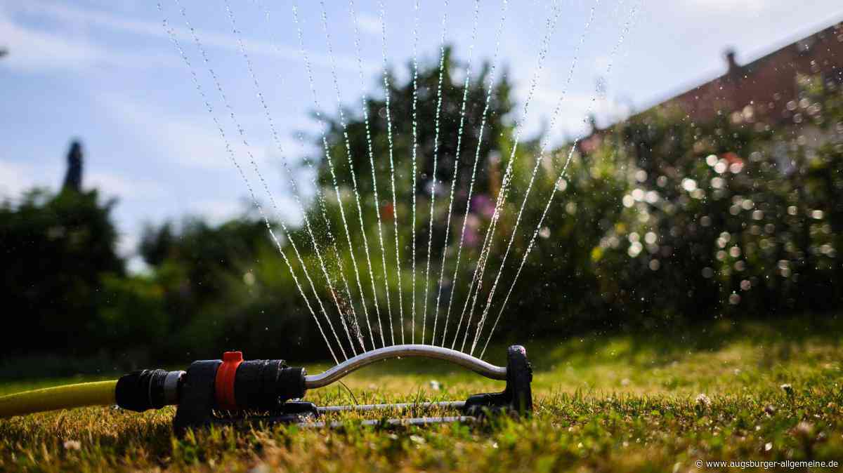 Hitzewelle in Augsburg: So viel Wasser wird aktuell verbraucht