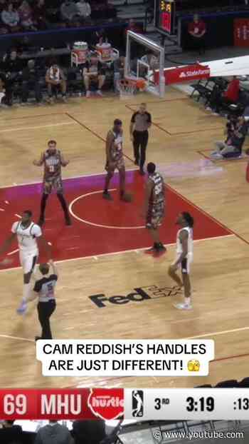 Cam Reddish was in his HANDLE BAG 💰😮‍💨