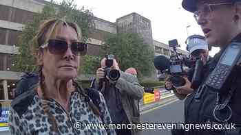 Flanked by police and surrounded by cameras, the moment fraudster Pamela Gwinnett was arrested