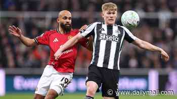 Manchester United keeping tabs on Newcastle defender Lewis Hall ahead of potential summer move - plus latest on Marcus Rashford's Old Trafford future