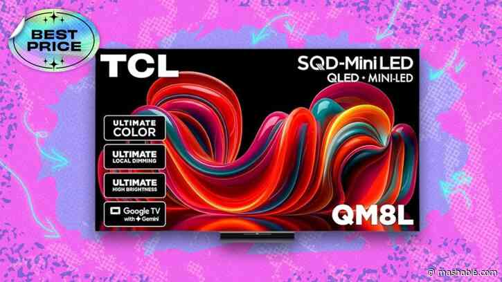 TCLs 85-inch QM8L mini-LED TV is back to its record-low price — save over $1,000 at Amazon