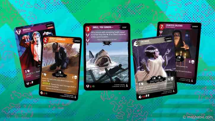 Hellbreak is a terrifying new horror trading card game — Dracula, Jaws, and more horror icons come together