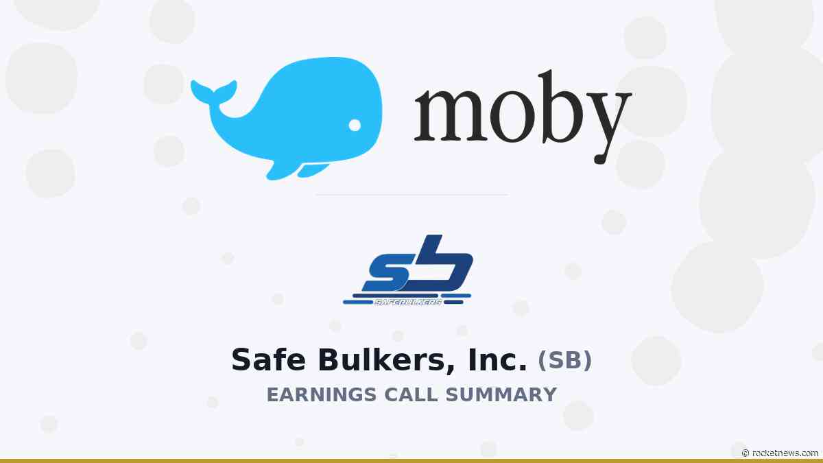 Safe Bulkers, Inc. Q2 2026 Earnings Call Summary