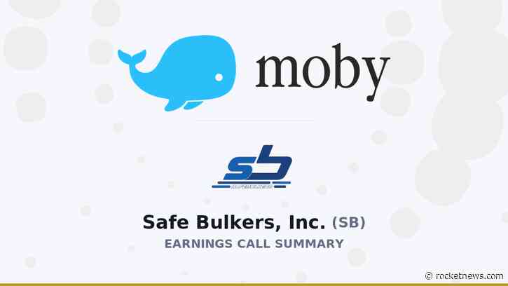 Safe Bulkers, Inc. Q2 2026 Earnings Call Summary