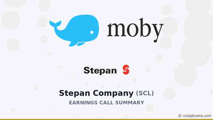 Stepan Company Q2 2026 Earnings Call Summary