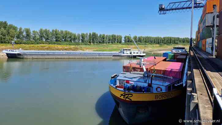 Container Terminal Doesburg kampt met laagwater: ‘Meer schepen nodig, desnoods vervoer over de weg’