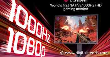 LG’s bonkers 1,000Hz gaming monitor is now available for $1,000