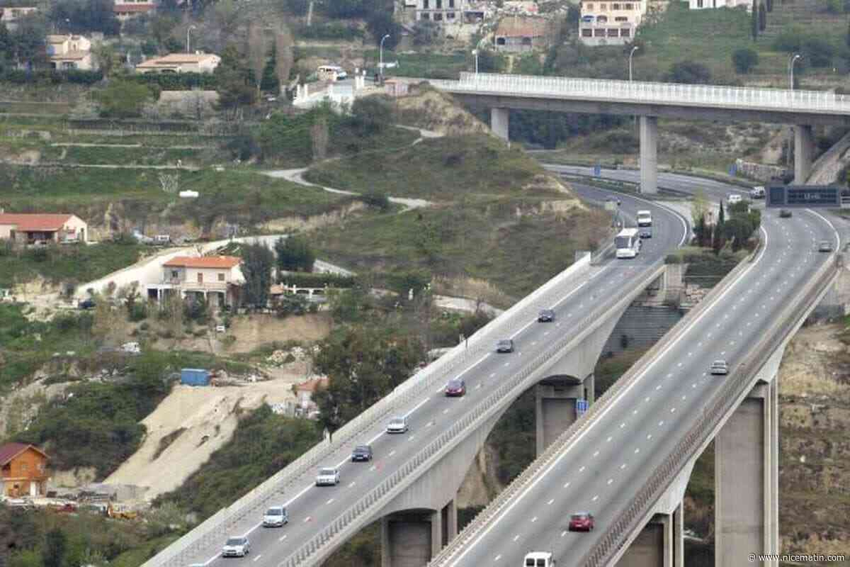 Six véhicules impliqués dans le carambolage sur l’A8 dans le contournement de Nice, sept blessés dont deux mineurs évacués vers l’hôpital