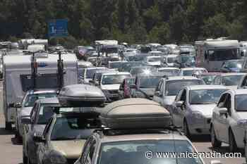 Plus d’une heure de bouchons : un accident à hauteur de Nice provoque un gros ralentissement sur l’autoroute A8