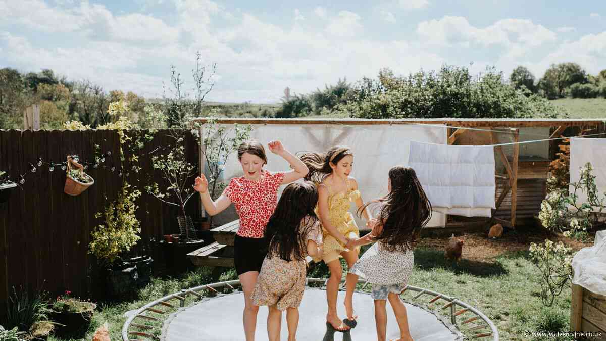 Urgent safety warning issued to Welsh households with trampolines