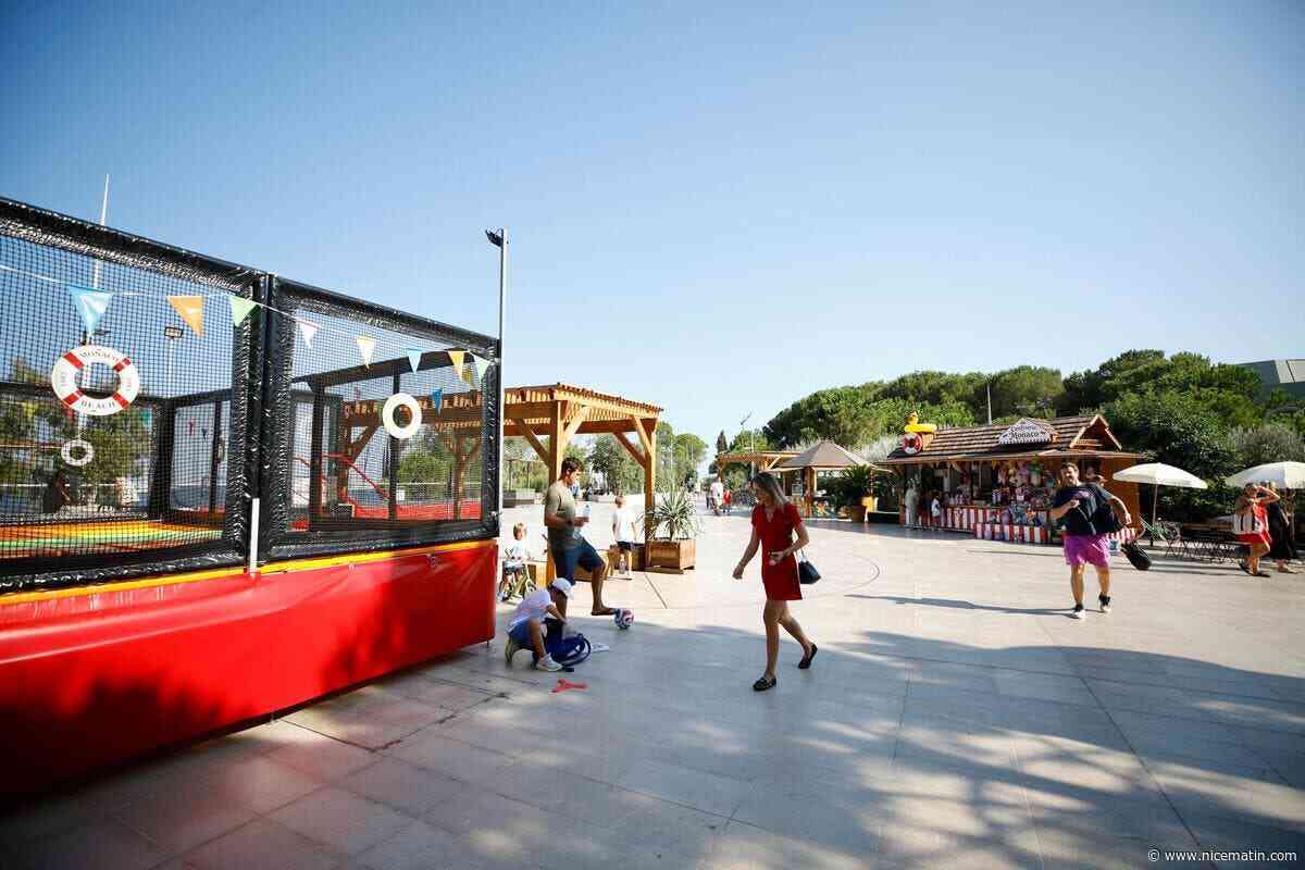 À Monaco, le village d’été installé au Larvotto cherche encore son public
